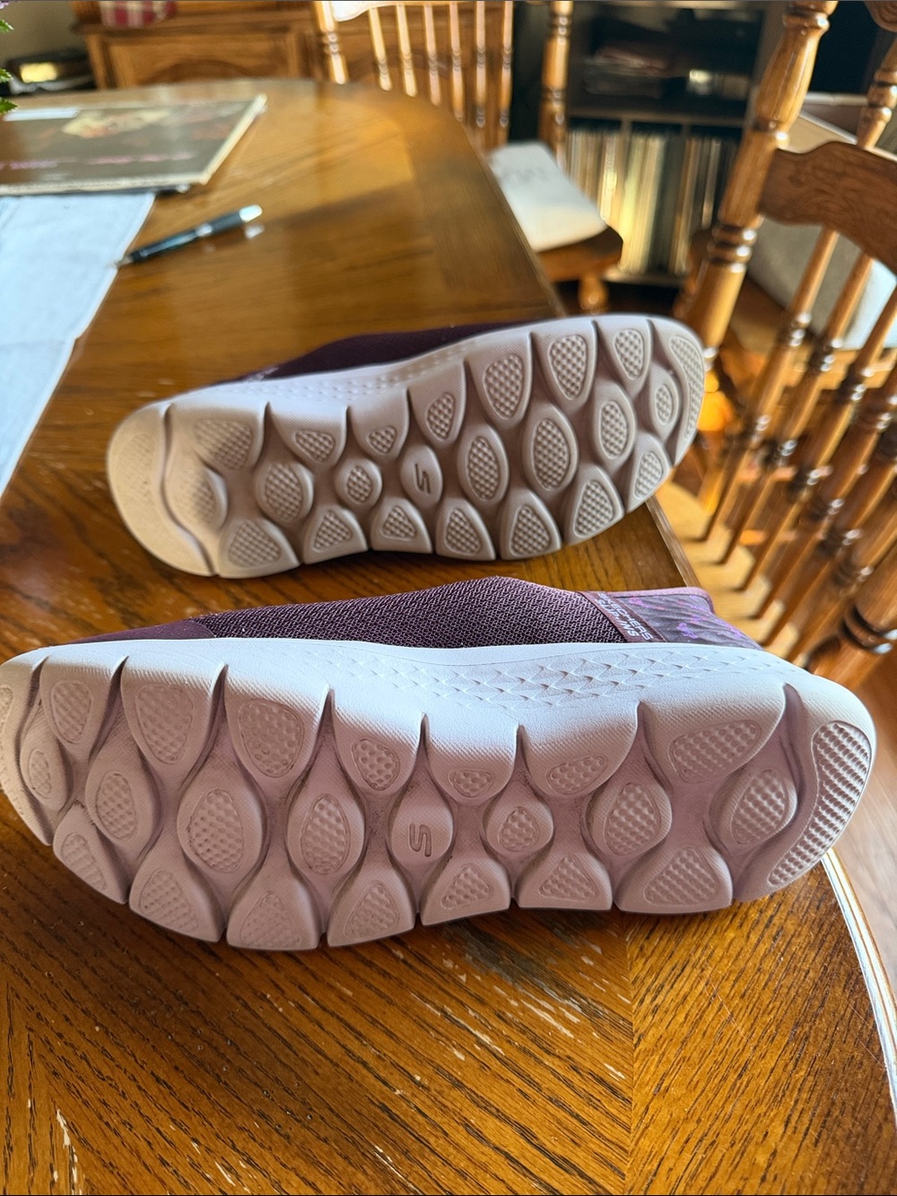 Skechers Plum Slip-On Athletic Walking Sneakers - Picture 2 of 5